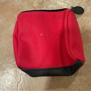 Mally Beauty Hot Pink and Black Small Toiletry Bag